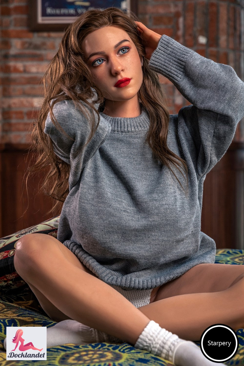 Honey bambola del sesso (Starpery Coppa J da 148 cm (TPE+silicone)