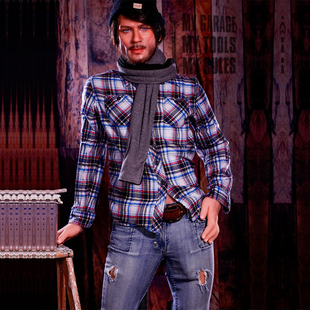 Bambola del sesso maschile Jonathan (HRDoll 167 cm #17 TPE+silicone)