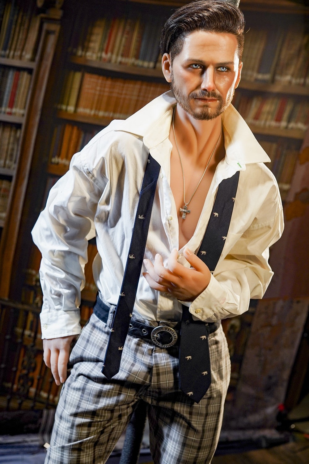 David bambola del sesso maschile (HRDoll 167 cm #49 TPE+silicone)