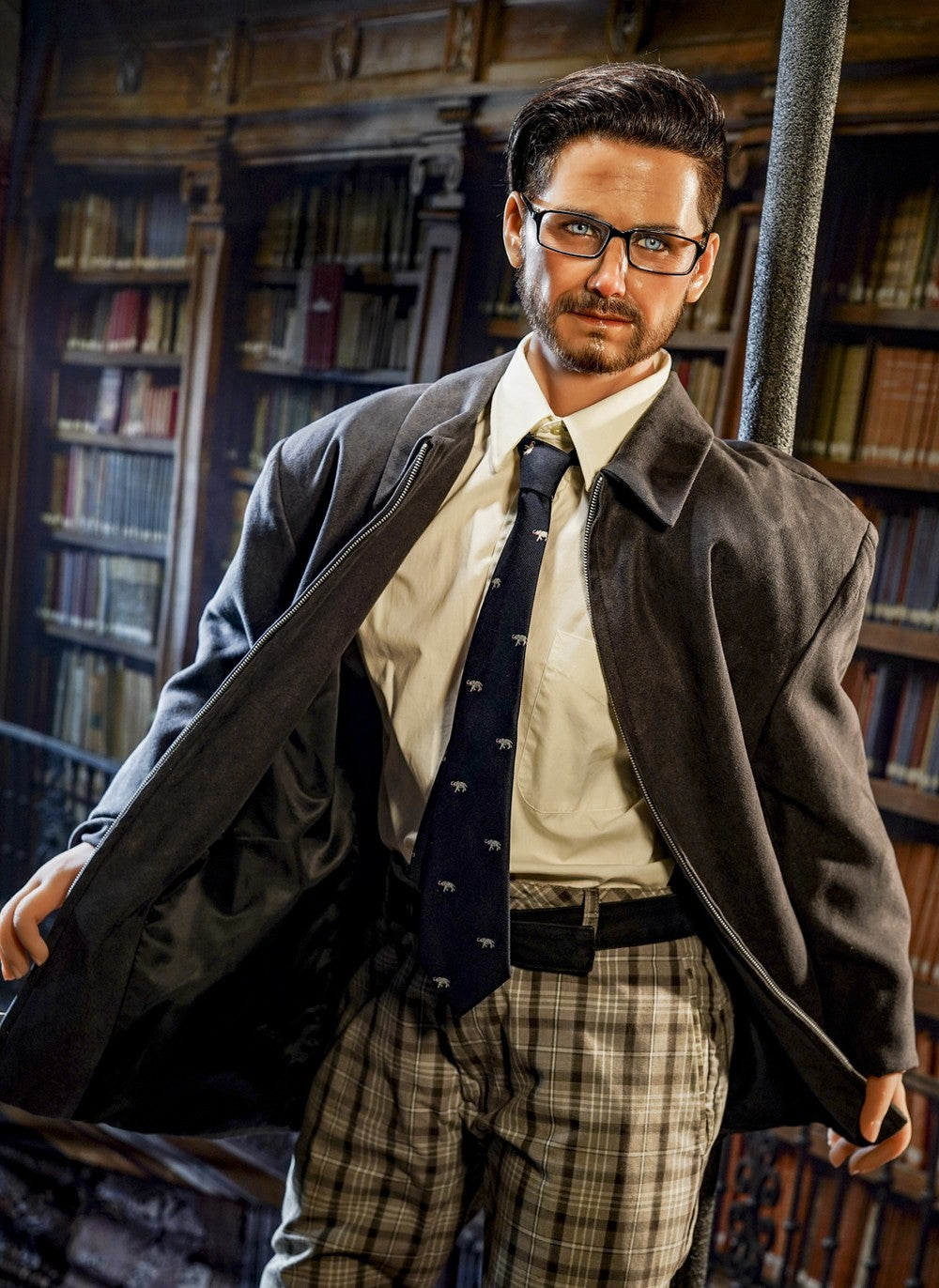 David bambola del sesso maschile (HRDoll 167 cm #49 TPE+silicone)