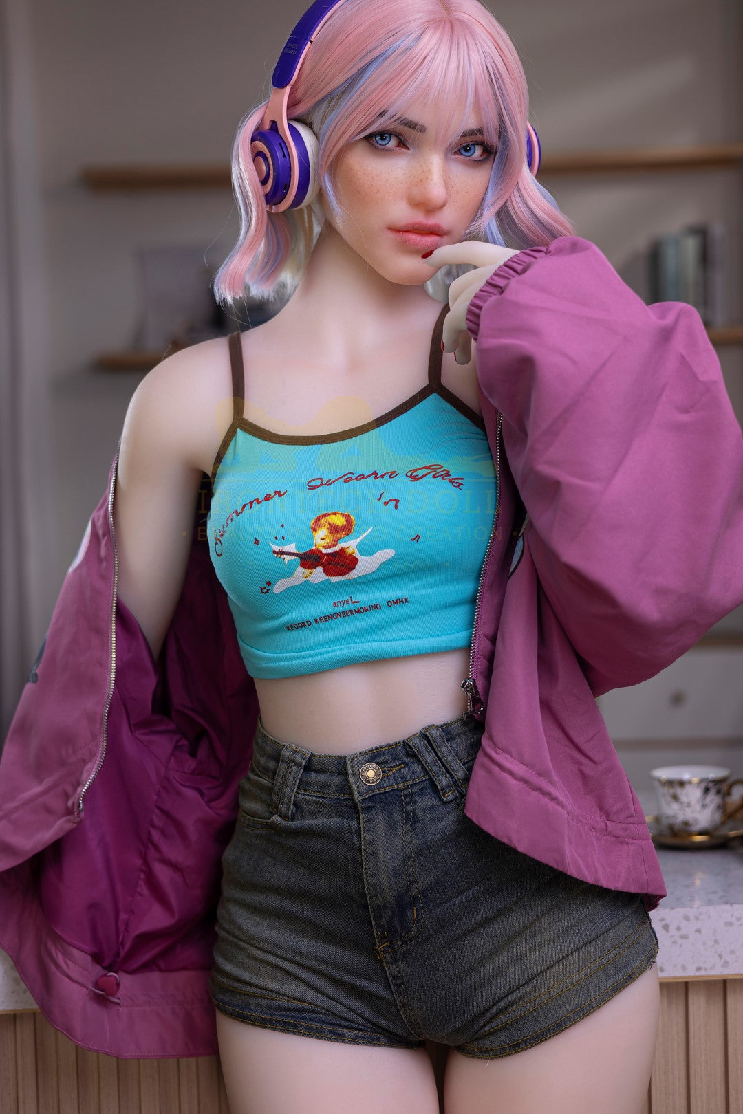 Heidi bambola del sesso (Irontech Doll 162 cm Coppa A S46 TPE+silicone)