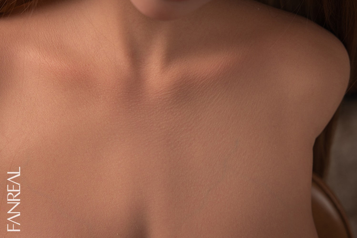 Lila Torso Sexdocka (FanReal Doll 111cm F-kupa RST Silikon)