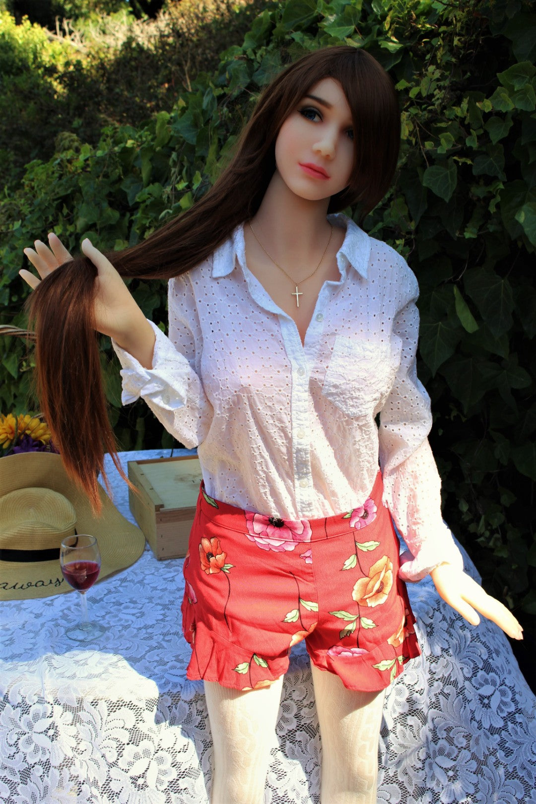 Audrey bambola del sesso (HRDoll 161 cm Coppa E n. 16 TPE)