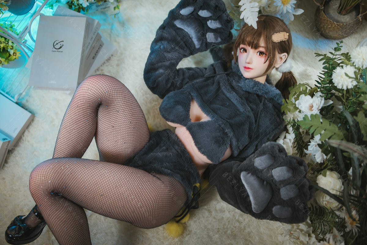 Paeonia bambola del sesso (Bezlya Doll Coppa F da 155 cm 2.0 TPE+silicone)