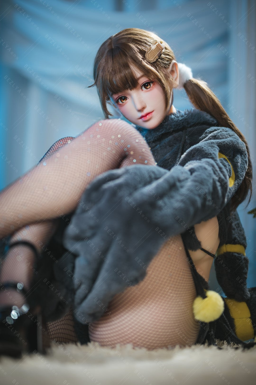 Paeonia bambola del sesso (Bezlya Doll Coppa F da 155 cm 2.0 TPE+silicone)