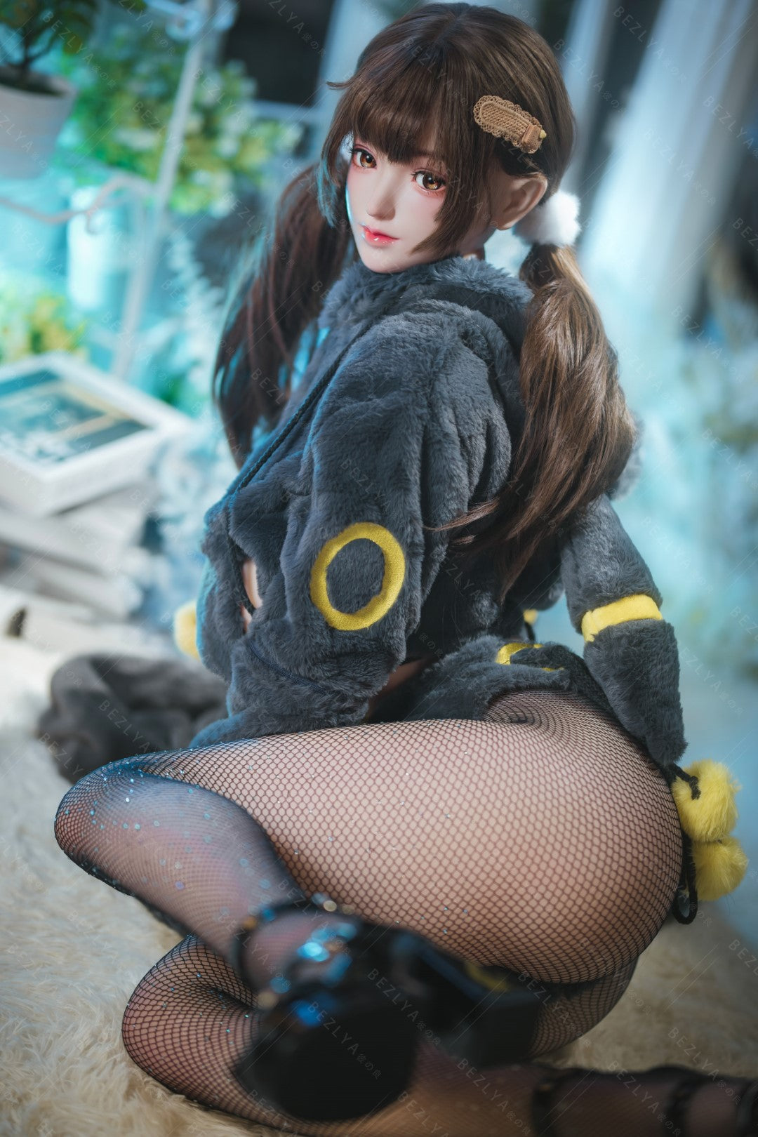 Paeonia bambola del sesso (Bezlya Doll Coppa F da 155 cm 2.0 TPE+silicone)