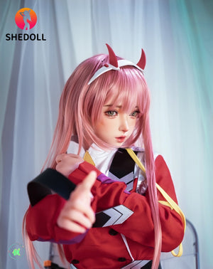 Zero due bambola sessuale (SHEDOLL 152 cm A-CUP #SH186 2.0 TPE+silicone)