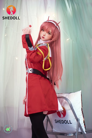 Zero due bambola sessuale (SHEDOLL 152 cm A-CUP #SH186 2.0 TPE+silicone)