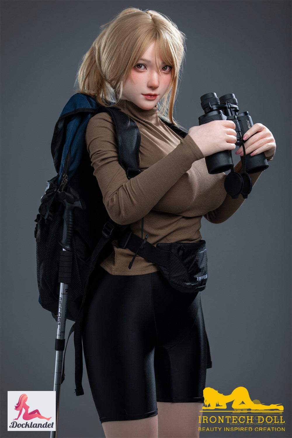 Bambola del sesso del gattino (Irontech Doll 165 cm Coppa F S32 in silicone)