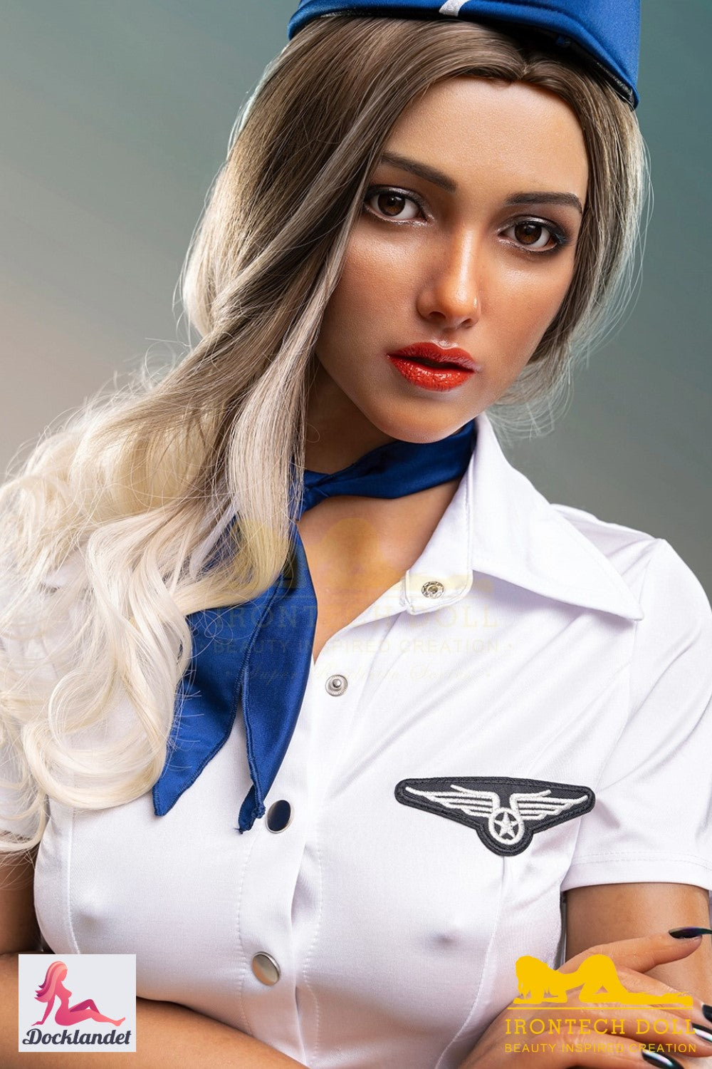 Molly bambola del sesso (Irontech Doll 169 cm Coppa C S44 Silicone)