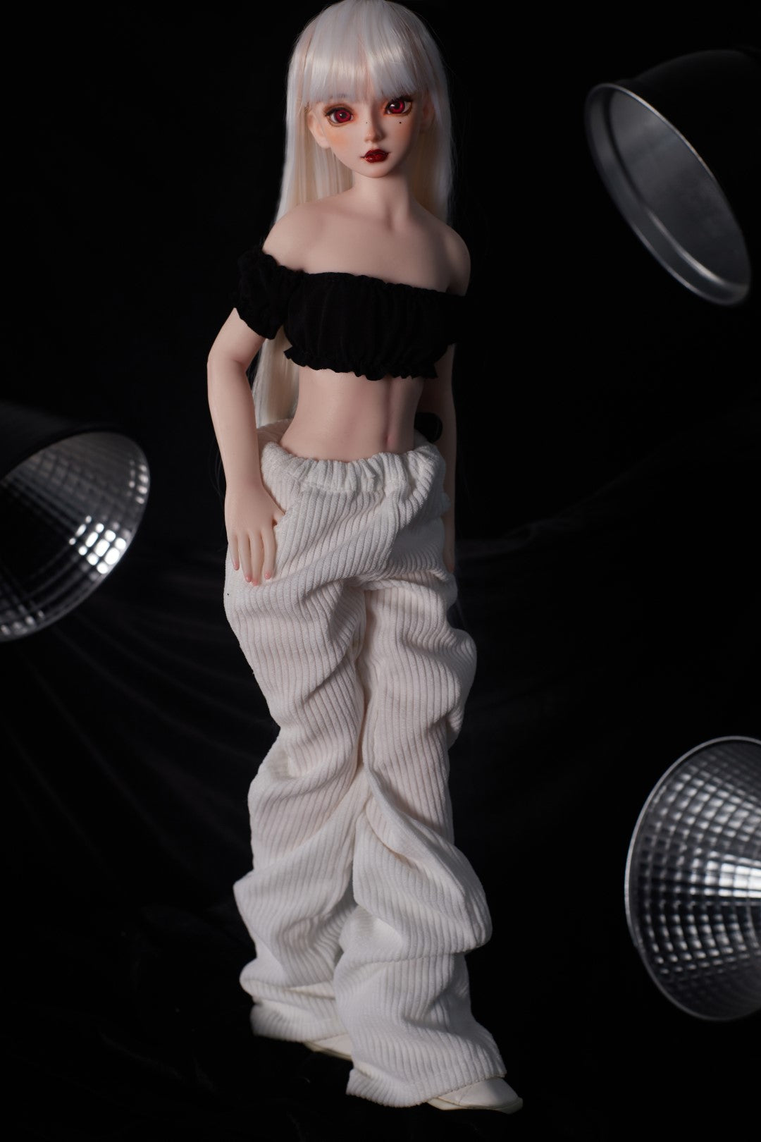 Saki Sex Doll (Climax Doll Mini silicone a-ta-cup) da 55 cm) EXPRESS