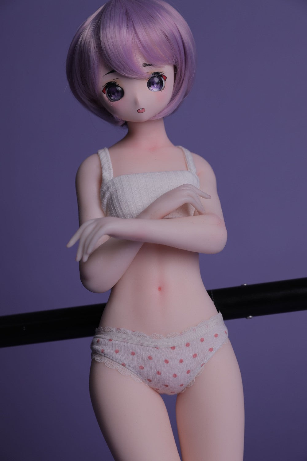 Eudora bambola del sesso (Climax Doll Mini 55 cm Coppa A in silicone)