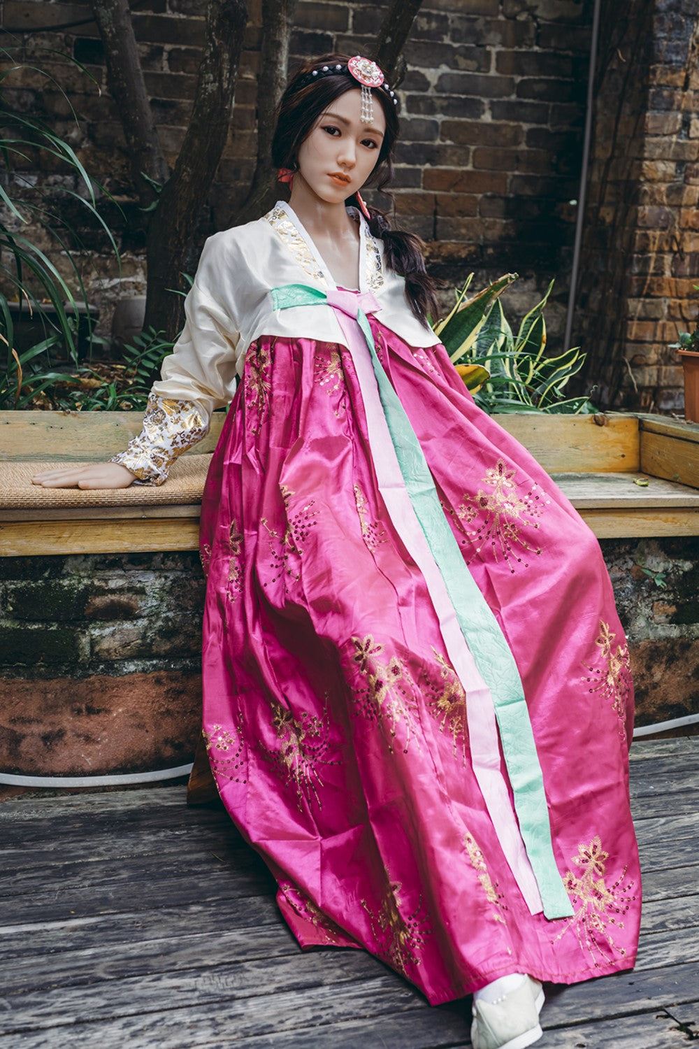 Jin bambola del sesso (Starpery Coppa G da 163 cm (TPE+silicone)