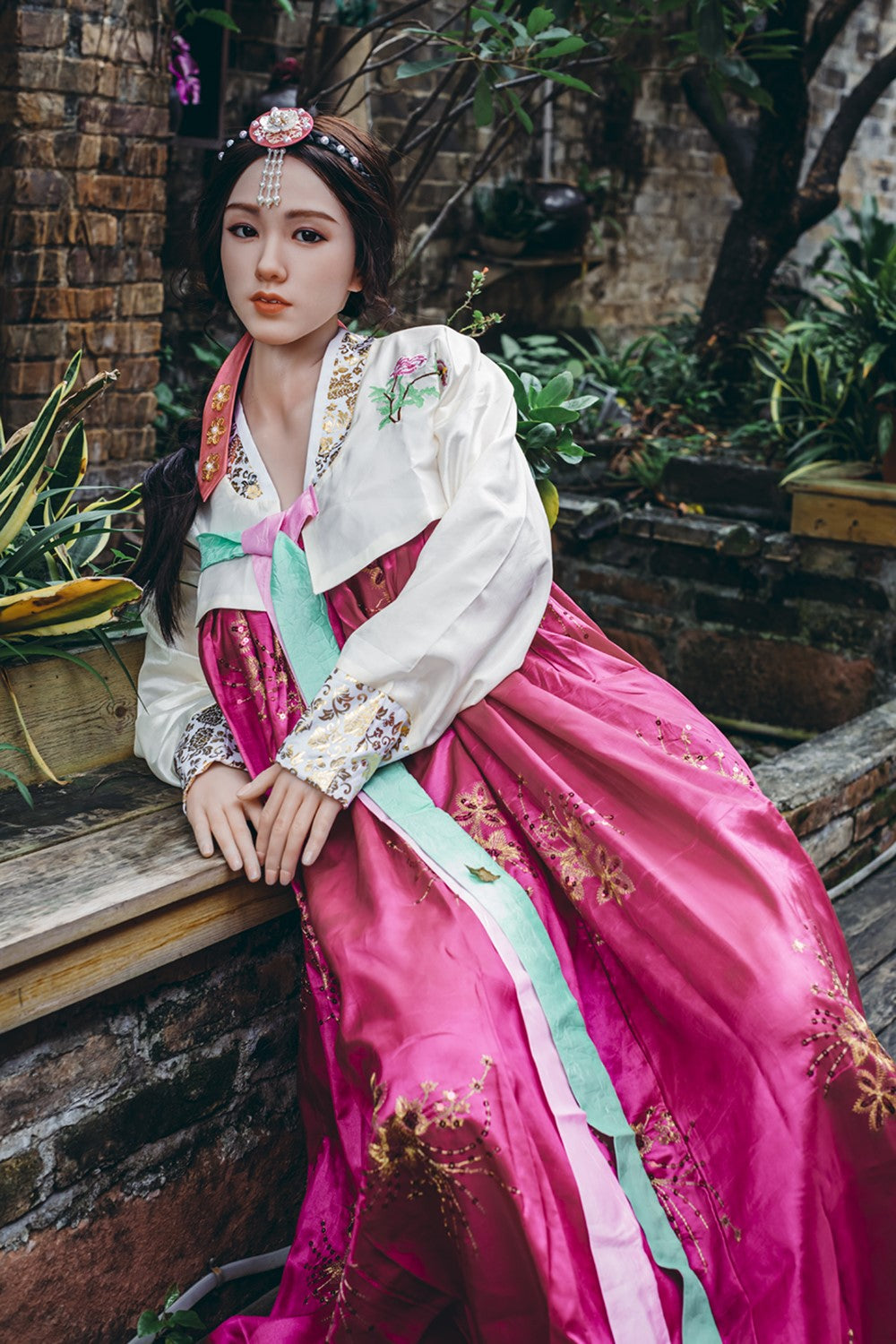 Jin bambola del sesso (Starpery Coppa G da 163 cm (TPE+silicone)