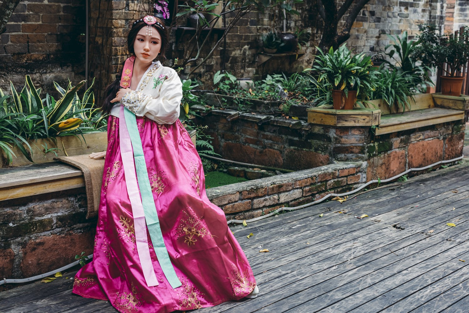 Jin bambola del sesso (Starpery Coppa G da 163 cm (TPE+silicone)