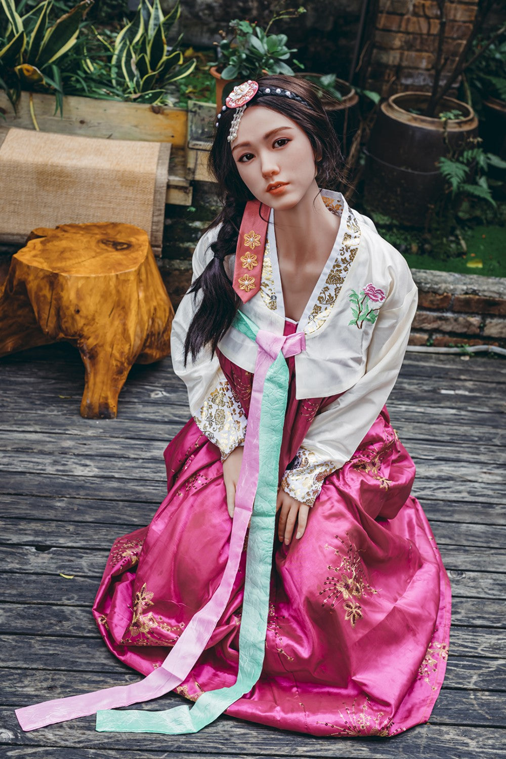 Jin bambola del sesso (Starpery Coppa G da 163 cm (TPE+silicone)