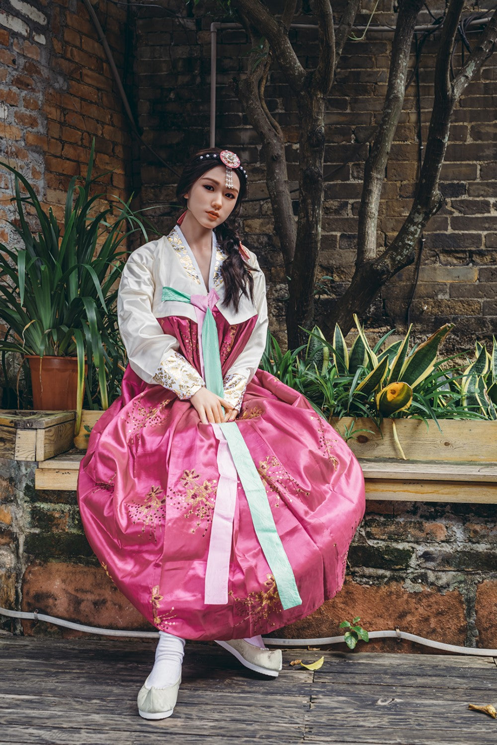 Jin bambola del sesso (Starpery Coppa G da 163 cm (TPE+silicone)