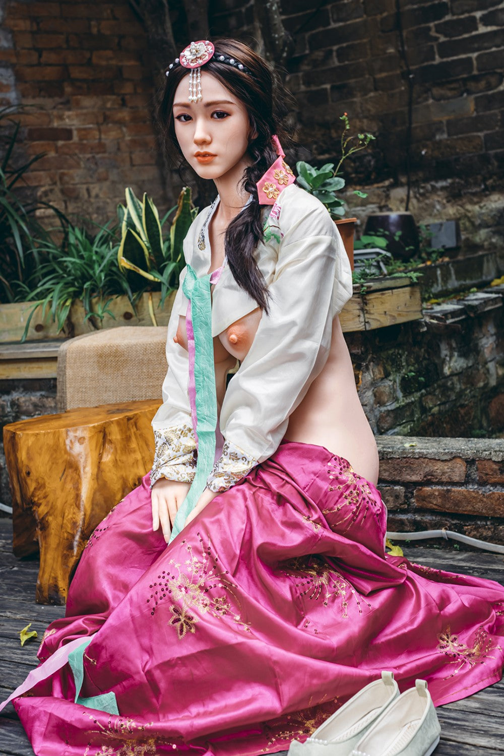 Jin bambola del sesso (Starpery Coppa G da 163 cm (TPE+silicone)