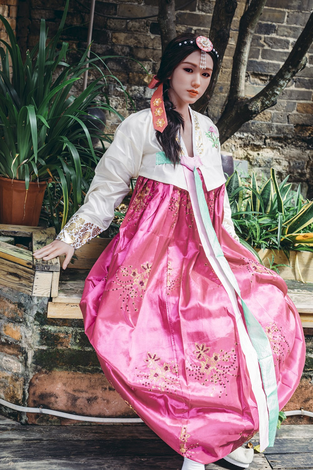 Jin bambola del sesso (Starpery Coppa G da 163 cm (TPE+silicone)