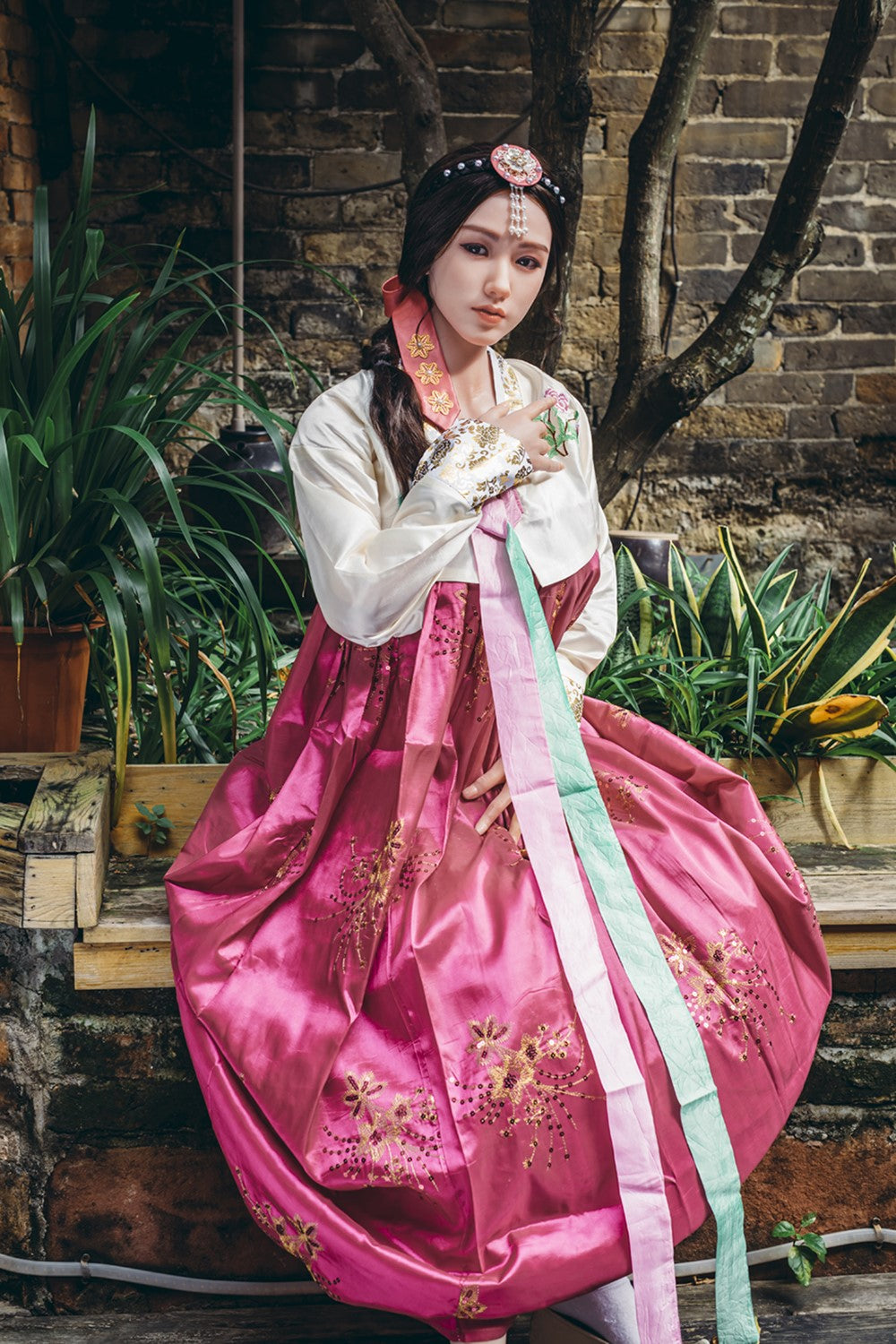 Jin bambola del sesso (Starpery Coppa G da 163 cm (TPE+silicone)