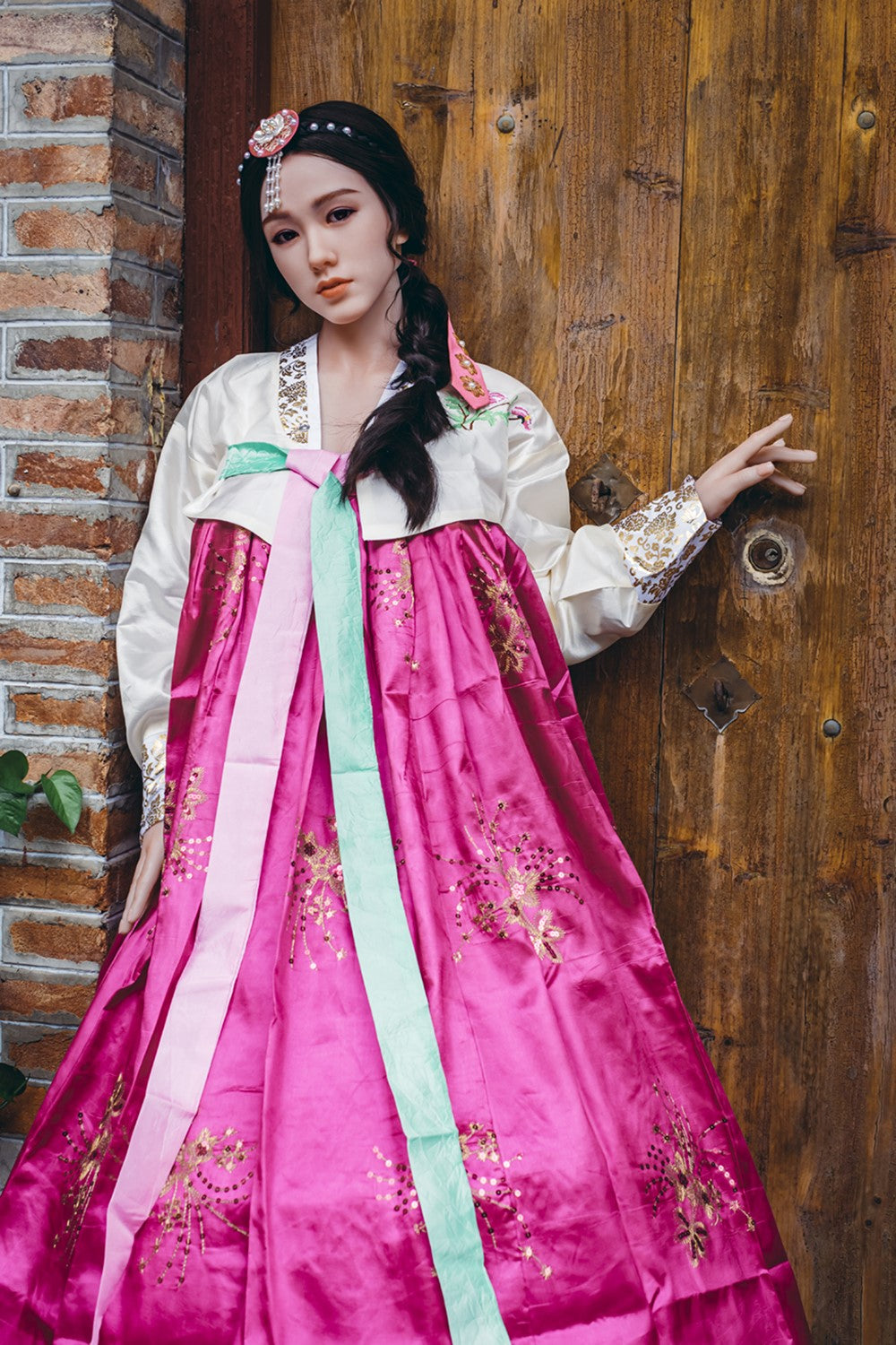 Jin bambola del sesso (Starpery Coppa G da 163 cm (TPE+silicone)