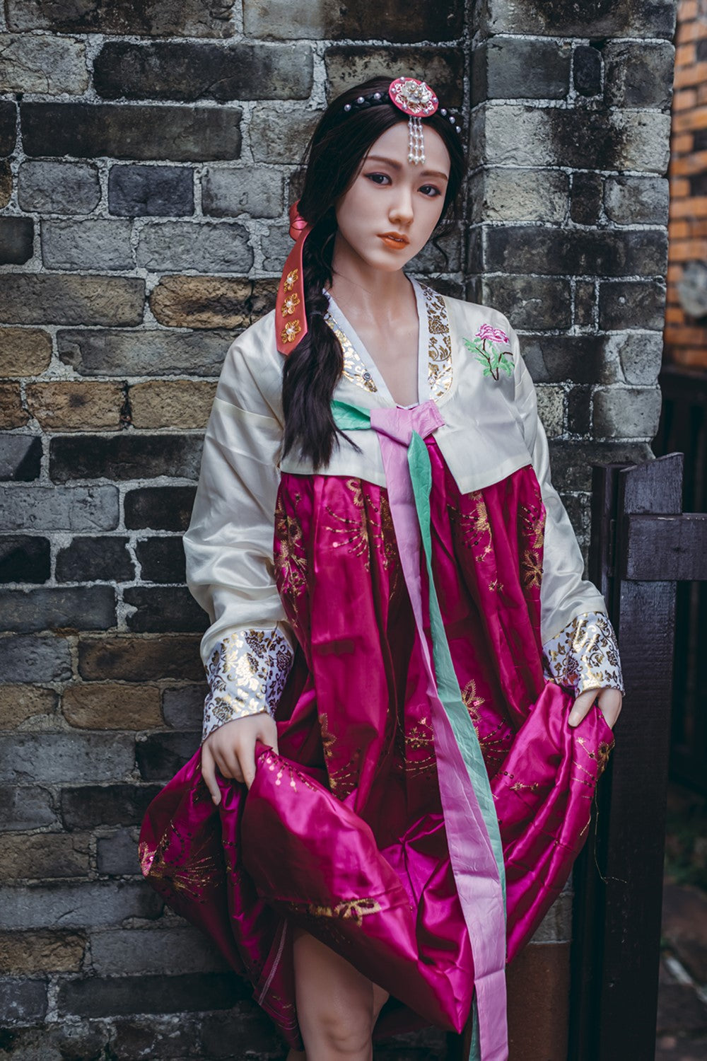 Jin bambola del sesso (Starpery Coppa G da 163 cm (TPE+silicone)