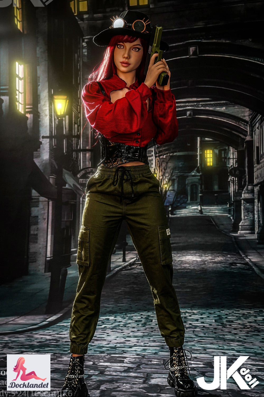 Bambola del sesso del tiratore (JK-Doll 160 cm Coppa D JK4 TPE)