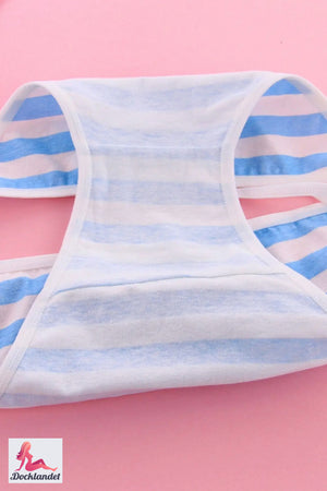 Knot Pink for Sex Doll (rosa/blu bianco, a strisce)