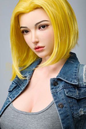 Joline Android 18 Sex Doll (Irontech Doll 159 cm G-CUP S41 Silicone)