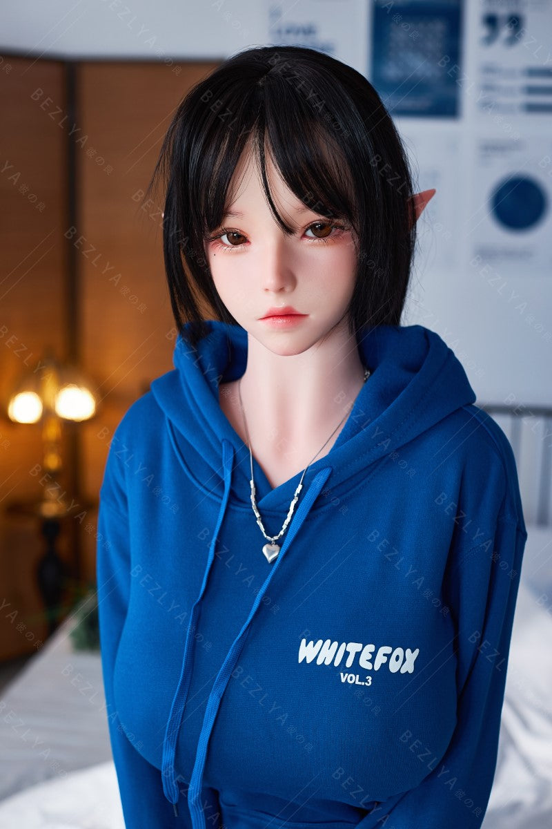 Calla bambola del sesso (Bezlya Doll Coppa F da 155 cm 2.0 TPE+silicone)