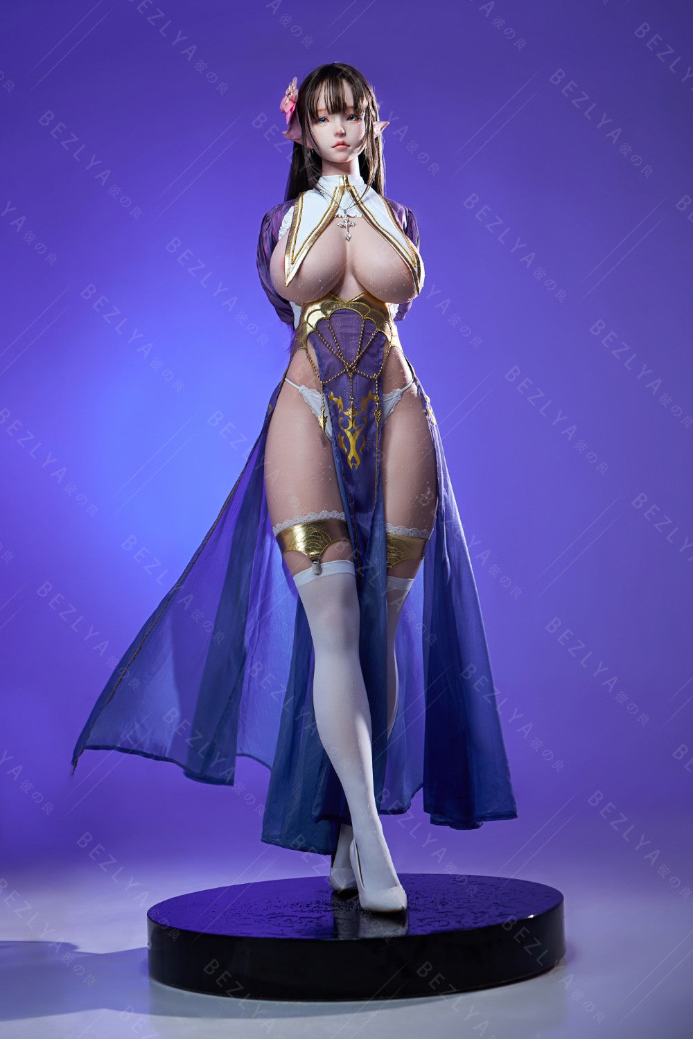Zelda bambola del sesso (Bezlya Doll Coppa F da 157 cm (2,2 CF in silicone)