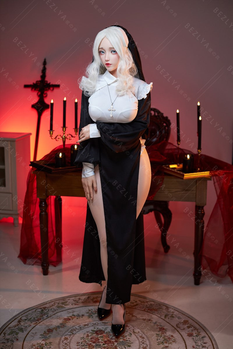 Cyrtenthera bambola del sesso (Bezlya Doll 155 cm Coppa E 2.2CF Silicone)