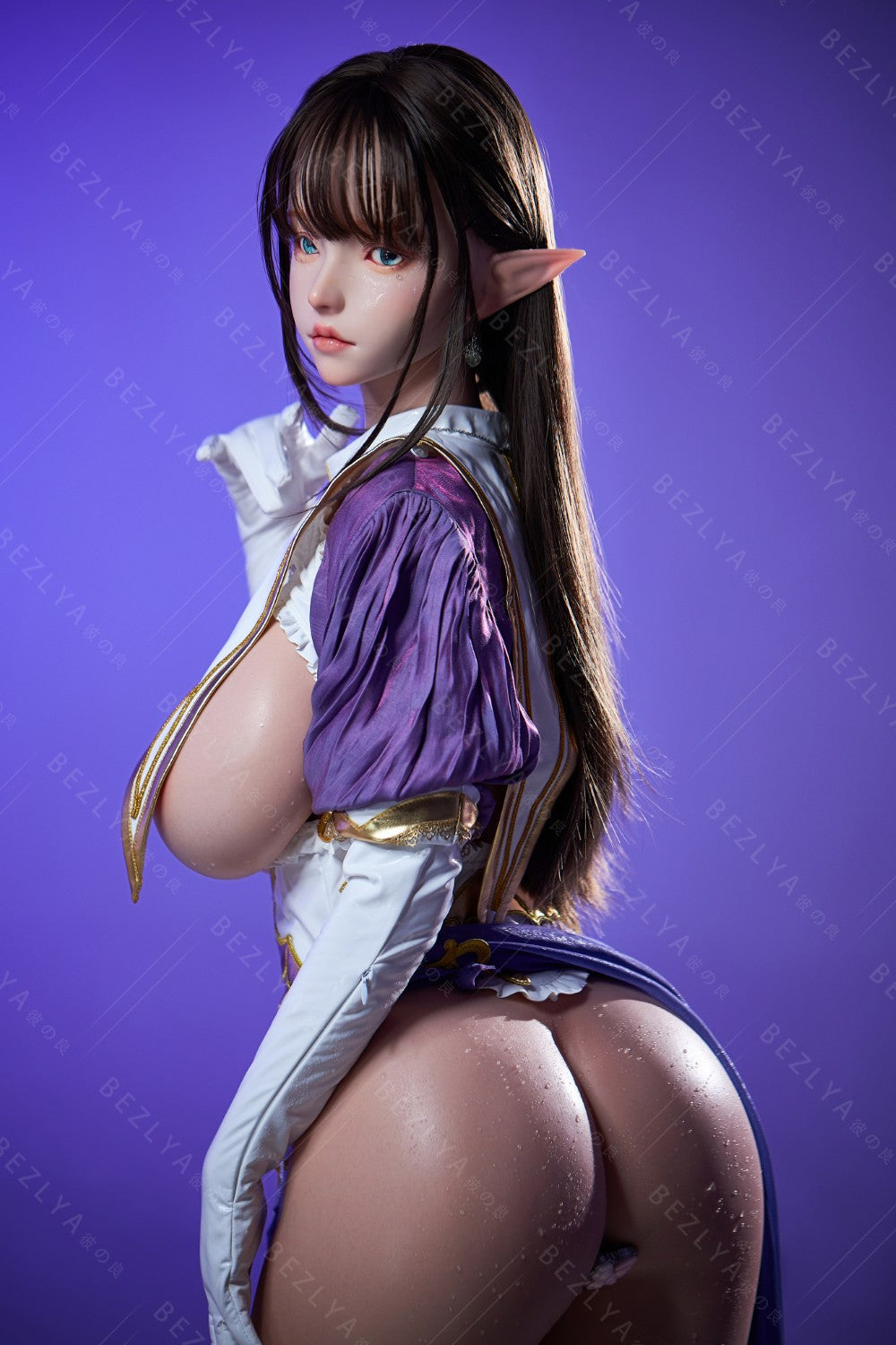 Zelda bambola del sesso (Bezlya Doll Coppa F da 157 cm (2,2 CF in silicone)