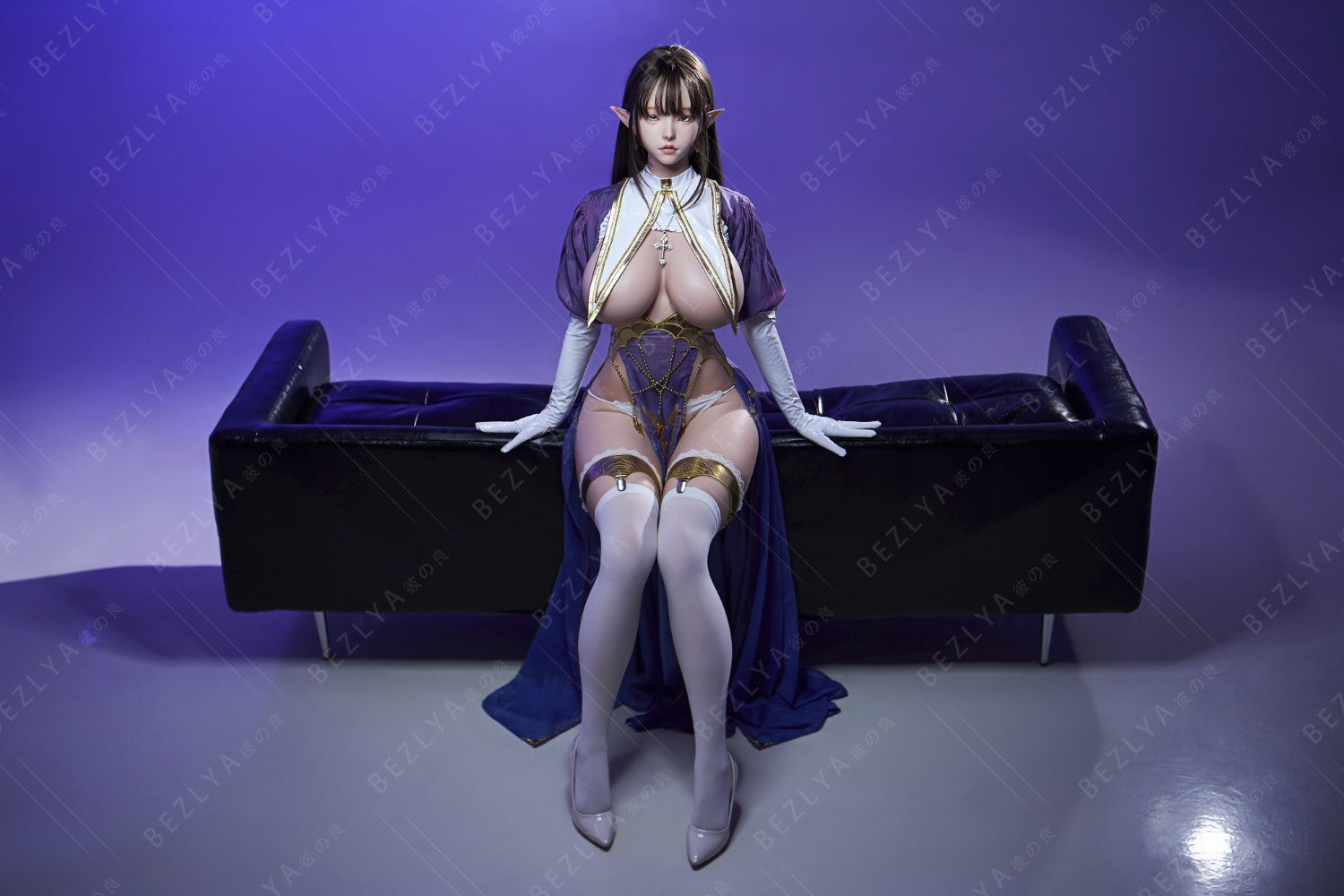 Zelda bambola del sesso (Bezlya Doll Coppa F da 157 cm (2,2 CF in silicone)