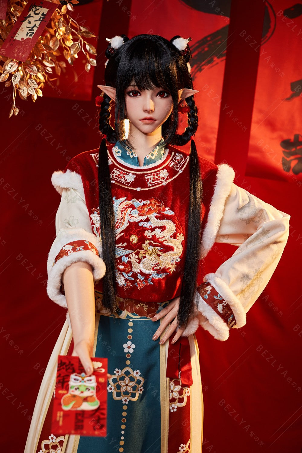 Calla bambola del sesso (Bezlya Doll 163 cm Coppa E 2.2CF Silicone)