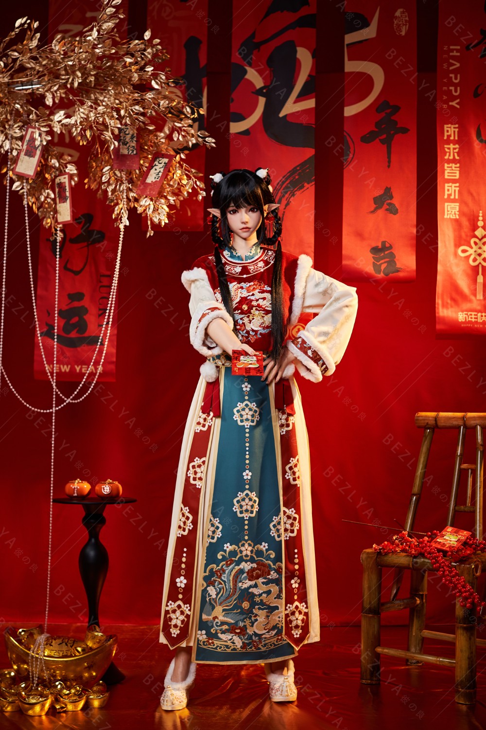 Calla bambola del sesso (Bezlya Doll 163 cm Coppa E 2.2CF Silicone)