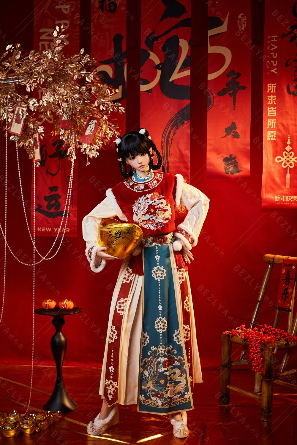 Calla bambola del sesso (Bezlya Doll 163 cm Coppa E 2.2CF Silicone)