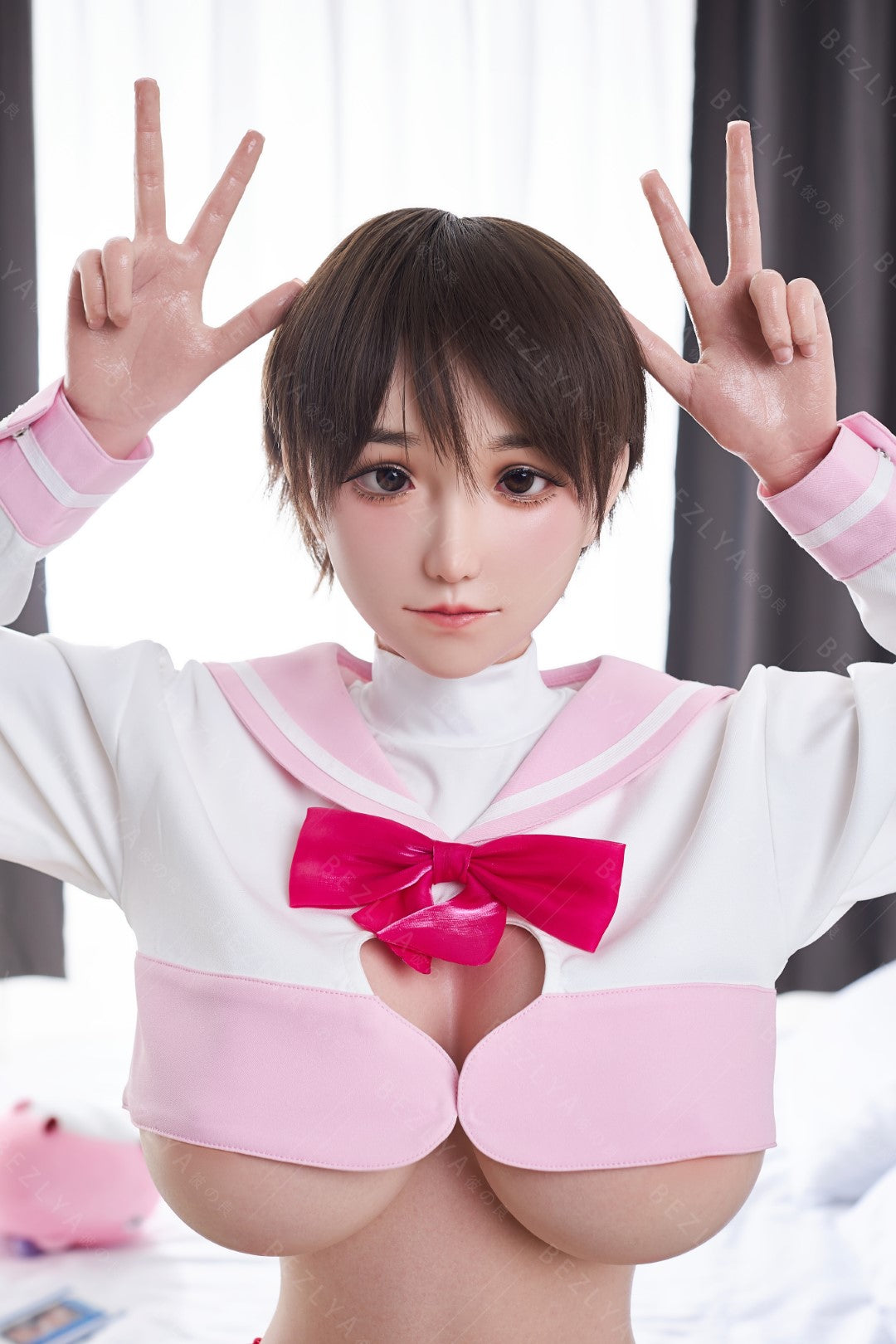 Bambola del sesso GuShiZhu (Bezlya Doll Coppa F da 157 cm (2,2 CF in silicone)