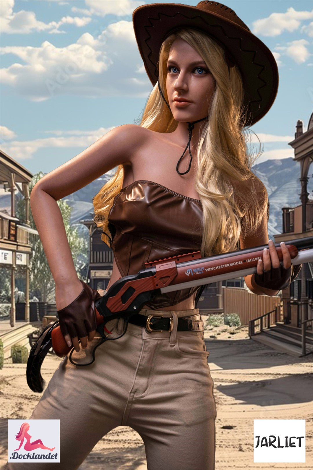 Bambola del sesso Kari (Jarliet 167 cm Coppa B in silicone)