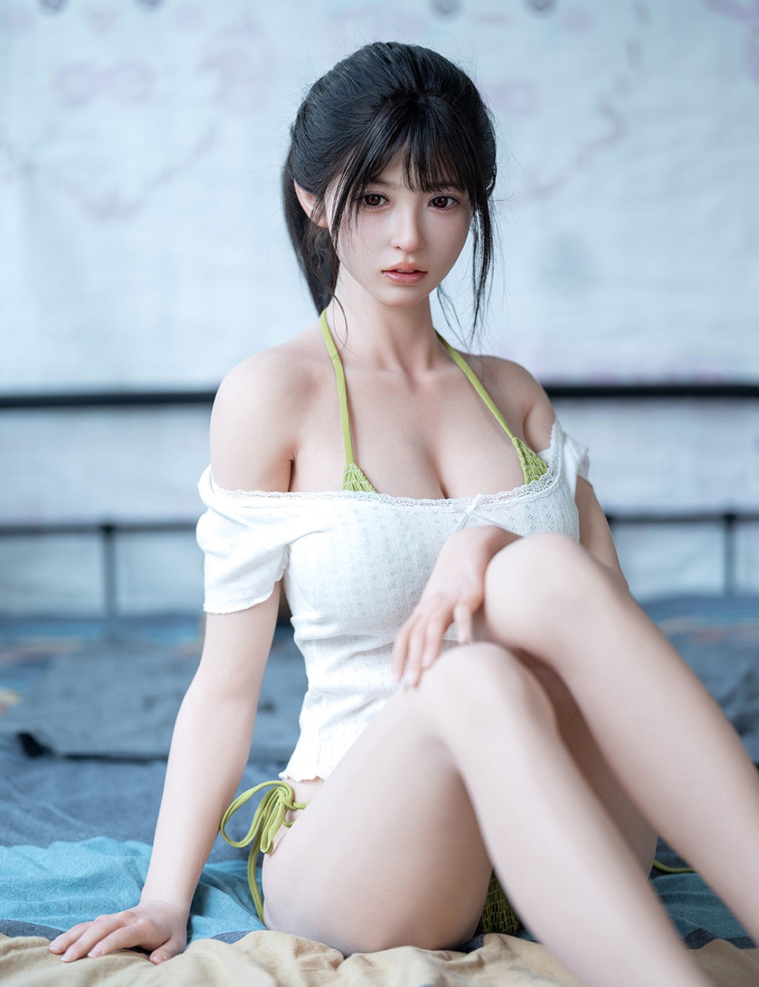 Koharu bambola del sesso (TOP CYDOLL Coppa F da 168 cm (TPE+silicone)