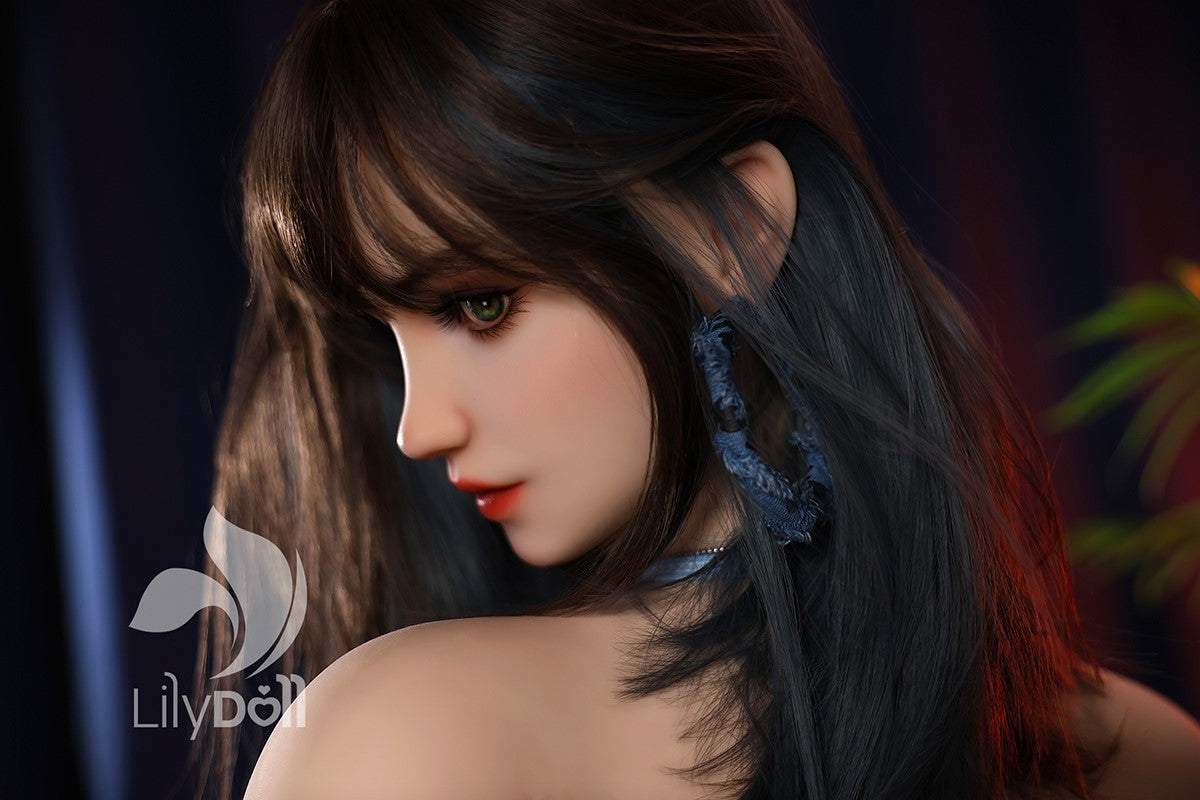 Aria‑Una bambola sessuale (LilyDoll Coppa K da 157 cm #LD010 Silicone+TPE)