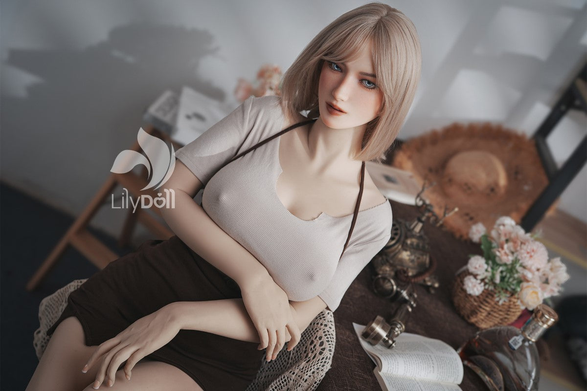 Bambola del sesso Selene-B (LilyDoll Coppa F da 168 cm #LD015 Silicone+TPE)