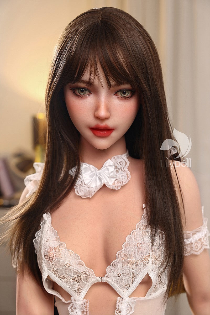 Freya-E bambola del sesso (LilyDoll Coppa B da 159 cm #LD024 TPE+Silicone