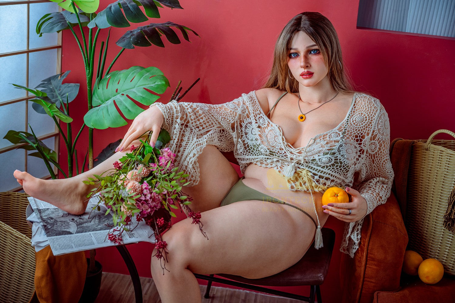 Fenny bambola del sesso (Irontech Doll Coppa F da 162 cm S29 Silicone)