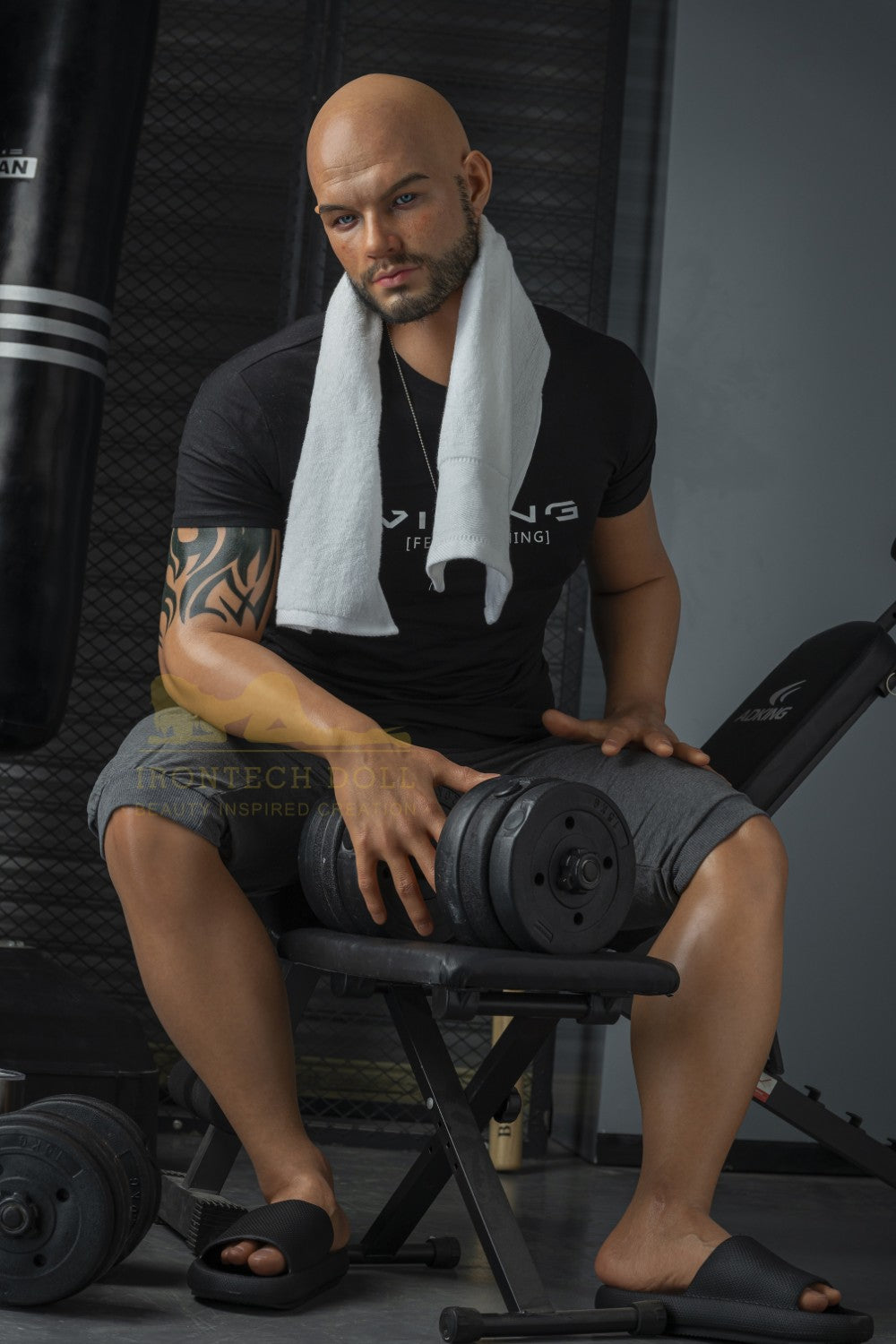 Cliff Jensen, pornostar, bambola sessuale (Irontech Doll 190 cm Silicone)