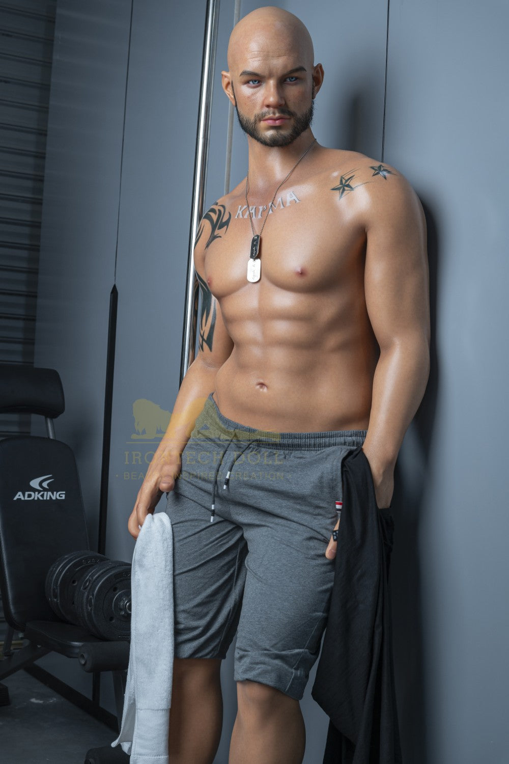 Cliff Jensen Pornstar Sex Doll (Irontech Doll Silicone 190 cm)