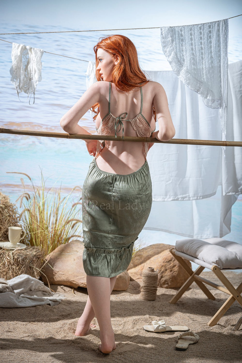 Hailey bambola del sesso (Real Lady 159 cm Coppa F R12 in silicone)