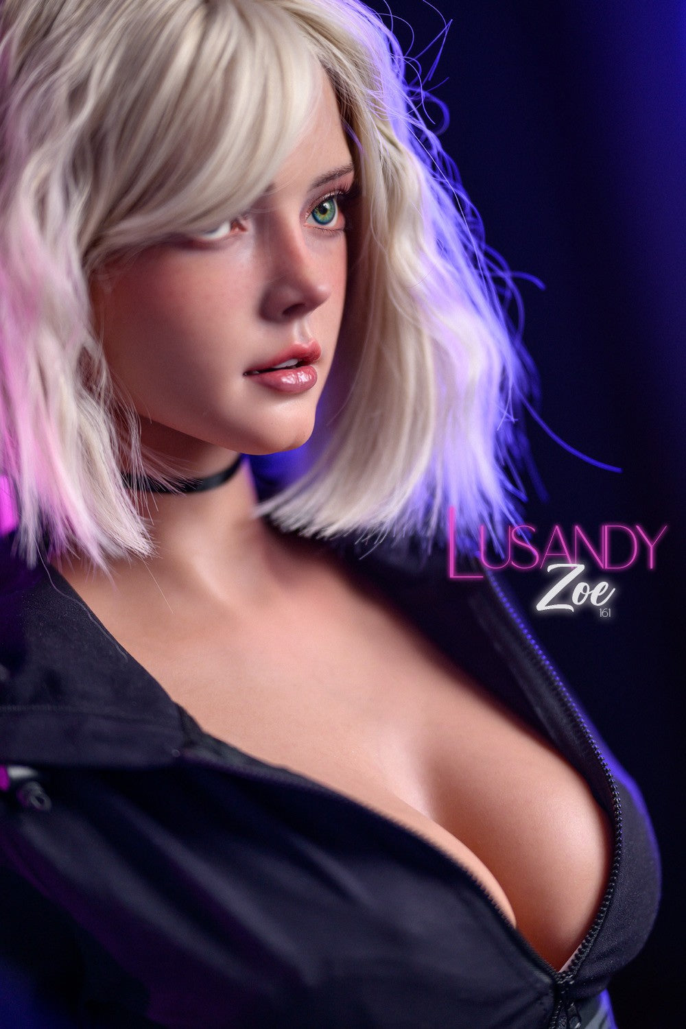 Zoe bambola del sesso (Lusandy Doll 161 cm Coppa D in silicone)
