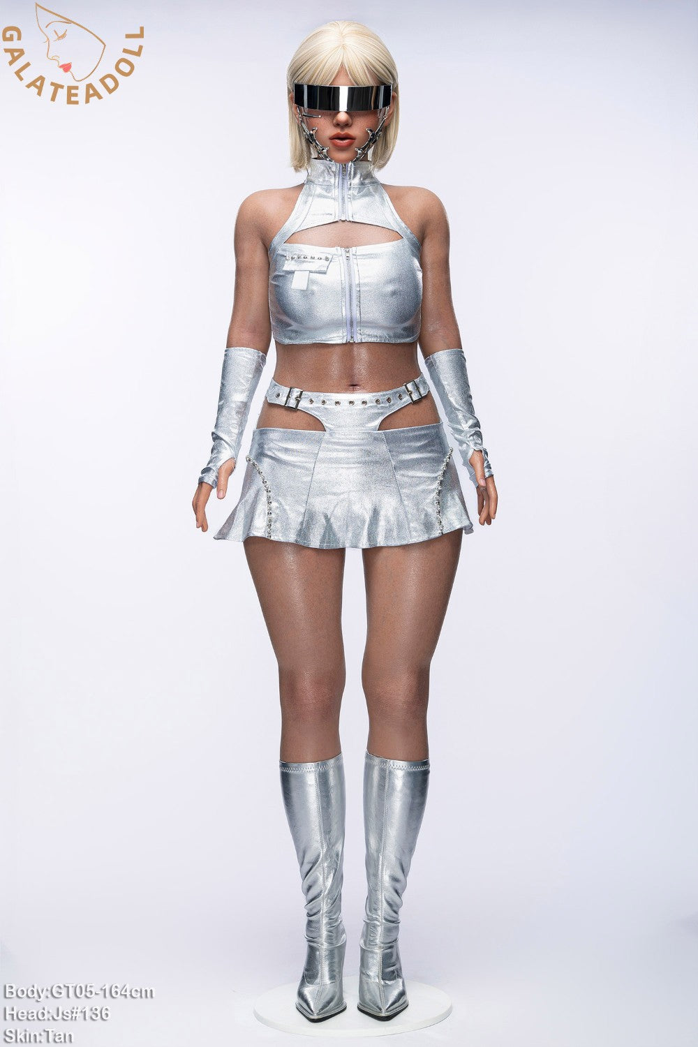 Bambola del sesso dell'Alaska (Galatea Doll 164 cm Coppa B #136 Silicone)