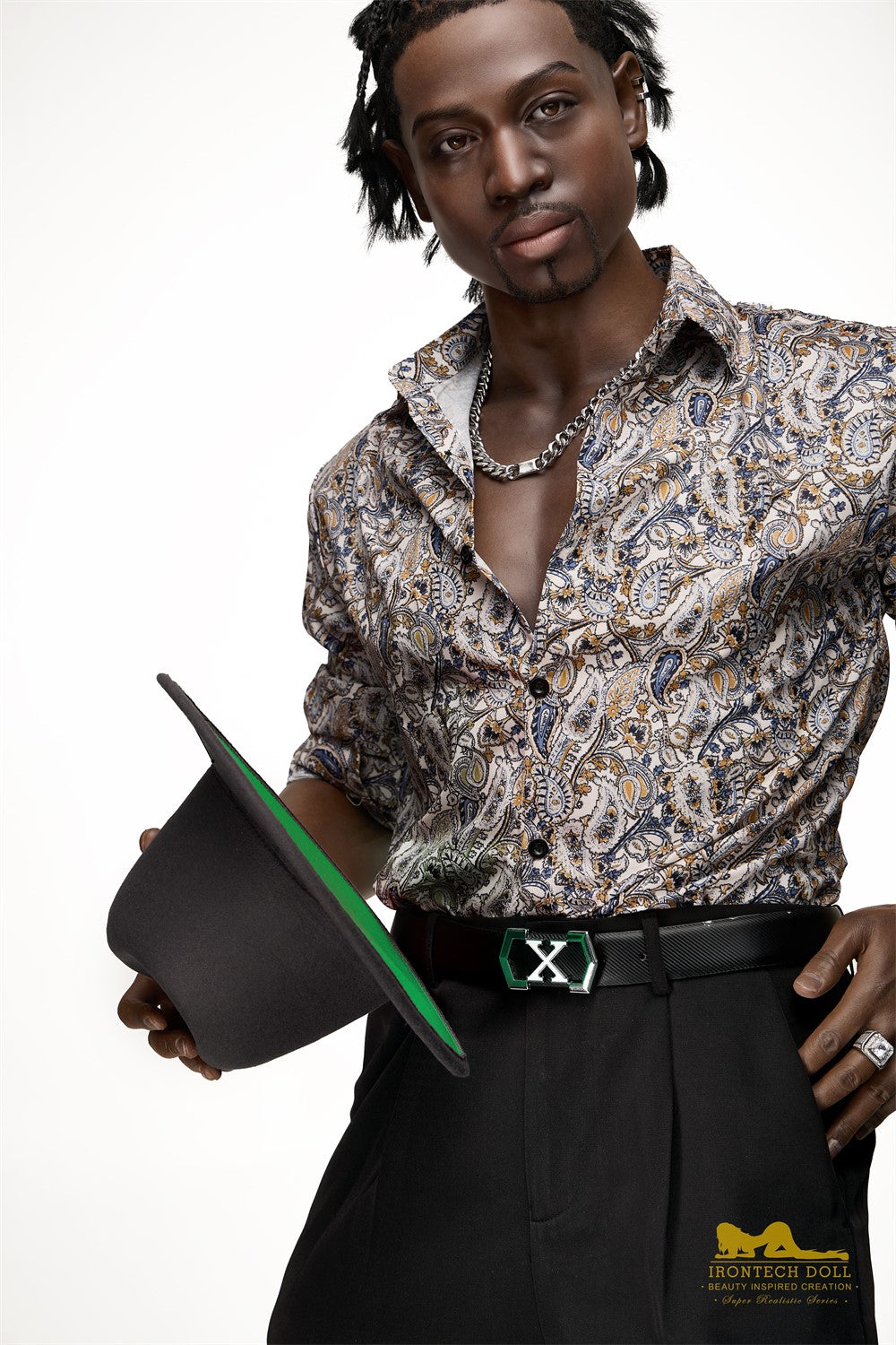 James bambola del sesso maschile (Irontech Doll 176 cm M8 Silicone)